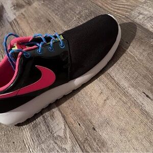 Nike Black and Pink Athletic Shoes